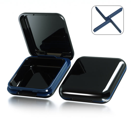 ABS Braces Storage Box Medicine Box(Arctic Black) - Storage Boxes by buy2fix | Online Shopping UK | buy2fix