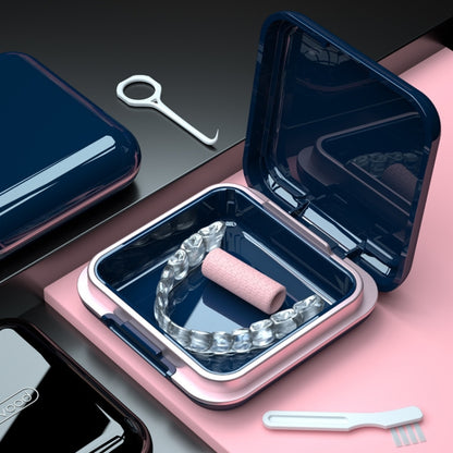 ABS Braces Storage Box Medicine Box(Cherry Blossom Red) - Storage Boxes by buy2fix | Online Shopping UK | buy2fix