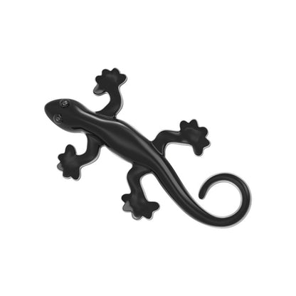 Anti-static Gecko 3D Stereo Car Sticker Decorative Stickers(Black) by buy2fix