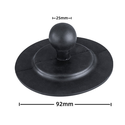 KD04 Car Dashboard Surface Fixed Paste Base Mobile Phone Holder Compatible with RAM(Black) - Universal Car Holders by buy2fix | Online Shopping UK | buy2fix