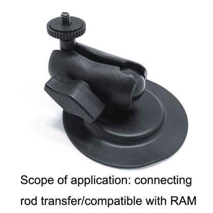 KD04 Car Dashboard Surface Fixed Paste Base Mobile Phone Holder Compatible with RAM(Black) - Universal Car Holders by buy2fix | Online Shopping UK | buy2fix