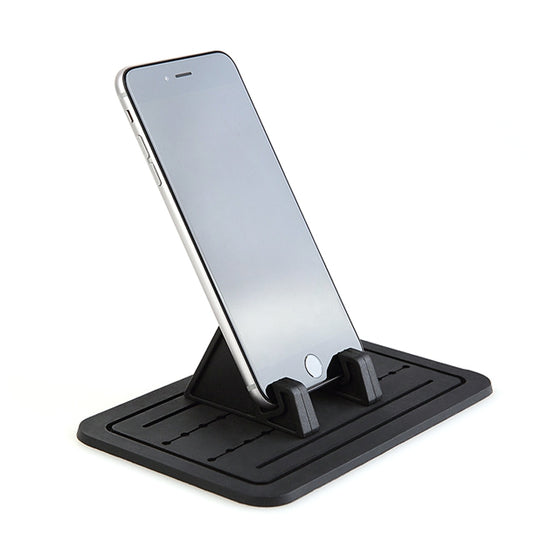 G01 Car Phone Holder Silicone Pad Center Console Tablet Holder(Black) - Universal Car Holders by buy2fix | Online Shopping UK | buy2fix