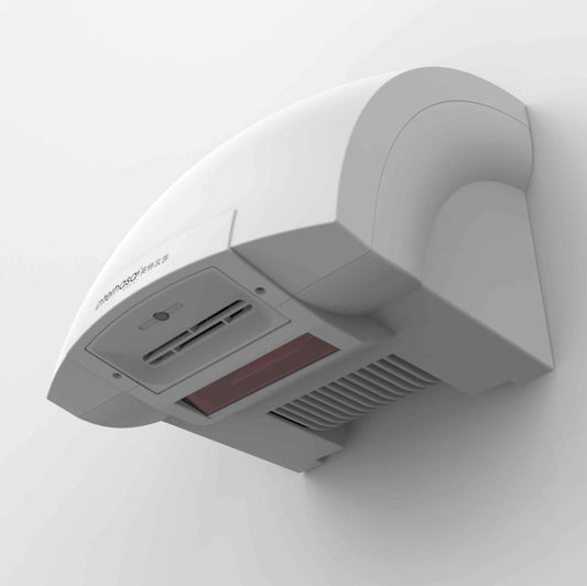 Interhasa 220V Automatic Electric Hand Dryer Mini  Induction Hand Drying Machine,Style: Single Hot,CN Plug - Dryers & Accessories by buy2fix | Online Shopping UK | buy2fix
