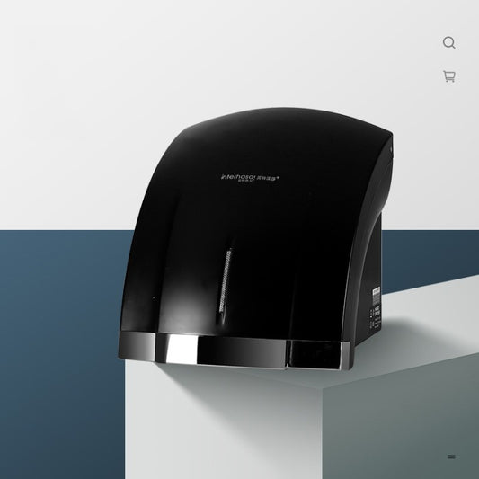 Interhasa  220V 1800W Hot and Cold Switching Electric Hand Dryer,Model: A1003 Black,CN Plug - Dryers & Accessories by buy2fix | Online Shopping UK | buy2fix