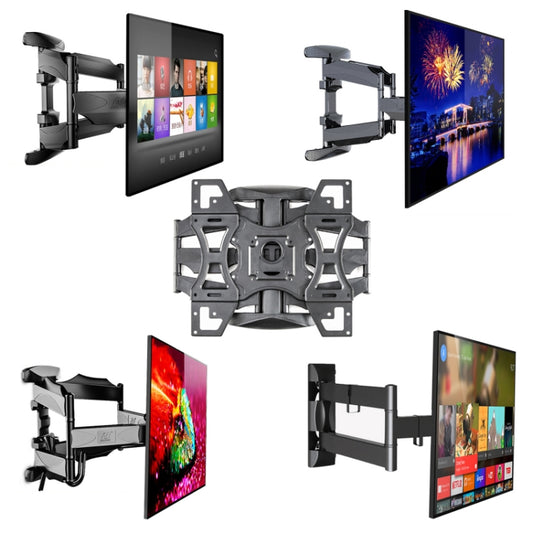 NORTH BAYOU Telescopic Swivel TV Monitor Wall Mount Bracket For 32-52 inch - TV Brackets & Mounts by NORTH BAYOU | Online Shopping UK | buy2fix