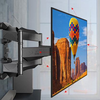 NORTH BAYOU Telescopic Swivel TV Monitor Wall Mount Bracket For 32-52 inch - TV Brackets & Mounts by NORTH BAYOU | Online Shopping UK | buy2fix