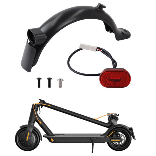 Electric Scooter Fender/Tail Light For Xiaomi Mijia M365 Pro2(Black) - Accessories & Parts by buy2fix | Online Shopping UK | buy2fix