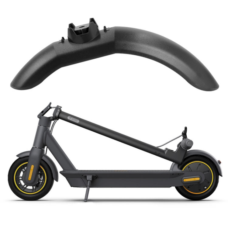Scooter Front Fender For Xiaomi No.9 Scooter MAX G30(Black) - Accessories & Parts by buy2fix | Online Shopping UK | buy2fix