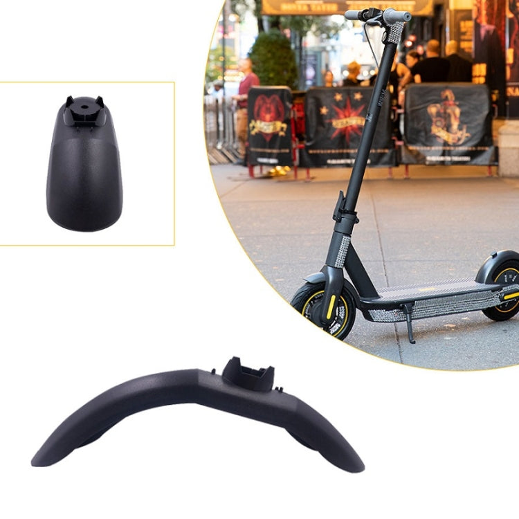 Scooter Front Fender For Xiaomi No.9 Scooter MAX G30(Black) - Accessories & Parts by buy2fix | Online Shopping UK | buy2fix