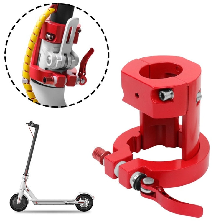 Scooter Folding Holder For Xiaomi Mijia M365/PRO/Pro 2(Red) - Accessories & Parts by buy2fix | Online Shopping UK | buy2fix