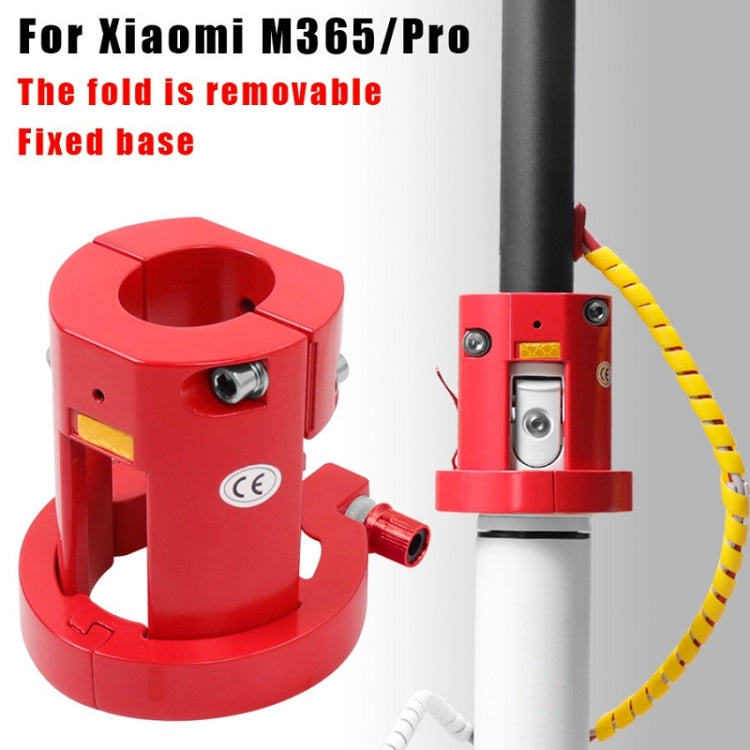 Scooter Folding Holder For Xiaomi Mijia M365/PRO/Pro 2(Red) - Accessories & Parts by buy2fix | Online Shopping UK | buy2fix