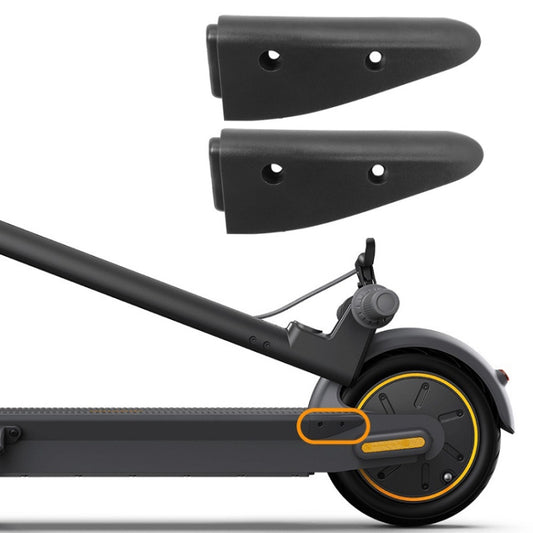 Scooter Base Plate Rear Side Protection Cover For Ninebot MAX G30(Black) - Accessories & Parts by buy2fix | Online Shopping UK | buy2fix