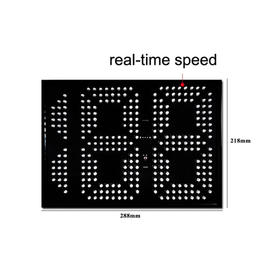 C188 GPS Rear Window Speedometer Head Up Display Speed Display HUD Car Universal - Head Up Display System by buy2fix | Online Shopping UK | buy2fix