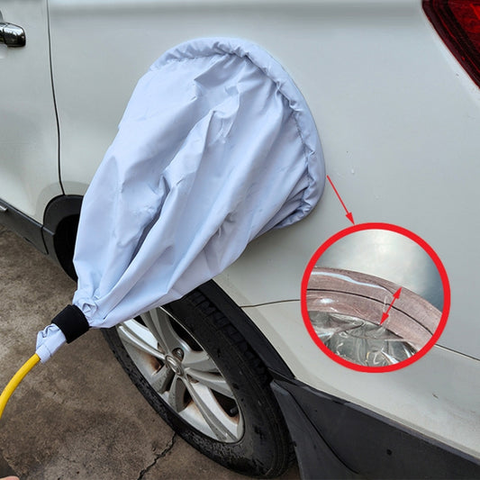 New Energy Vehicle Charging Port Waterproof Protective Cover, Color: Gray White - Waterproof Covers by buy2fix | Online Shopping UK | buy2fix
