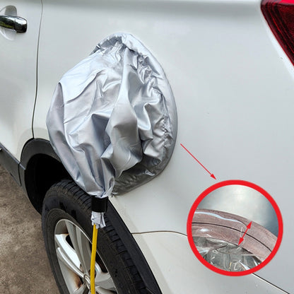 New Energy Vehicle Charging Port Waterproof Protective Cover, Color: Silver - Waterproof Covers by buy2fix | Online Shopping UK | buy2fix