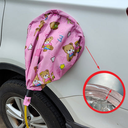 New Energy Vehicle Charging Port Waterproof Protective Cover, Color: Bear Pink - Waterproof Covers by buy2fix | Online Shopping UK | buy2fix