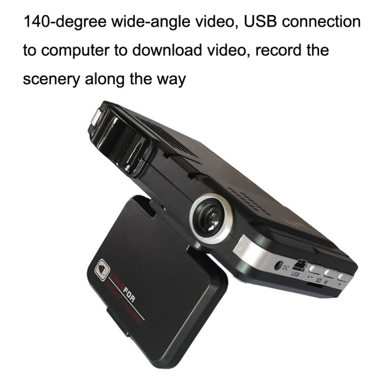 VG1 Driving Recorder Radar 2 In 1 Electronic Dog Car Radar Early Warning Detector by buy2fix