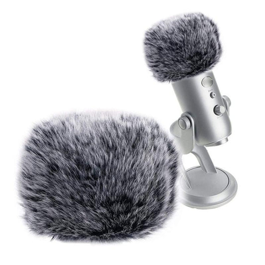 Plush Microphone Cover Windscreen Sleeve Compatible For Blue Yeti Condenser Microphone - Windshield by buy2fix | Online Shopping UK | buy2fix