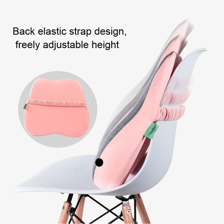 Memory Foam Lumbar Pillow Office Seat Lumbar Cushion(Tibetan) - Cushions & Pillows by buy2fix | Online Shopping UK | buy2fix