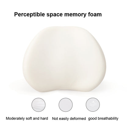 Office Memory Foam Waist Support Cushion Waist Support Pillow(Lotus Pink) - Cushions & Pillows by buy2fix | Online Shopping UK | buy2fix