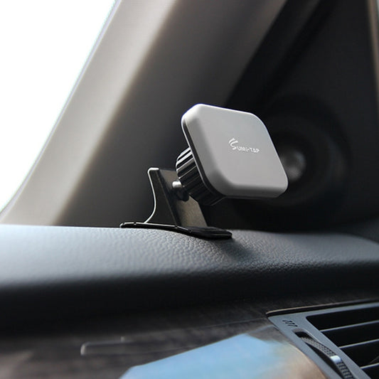 SUMITAP STM-xk565 Car Magnetic Mobile Phone Navigation Bracket Sticky Arc Base(Deep Cloudy Gray) - Universal Car Holders by SUMITAP | Online Shopping UK | buy2fix