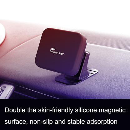SUMITAP STM-xk565 Car Magnetic Mobile Phone Navigation Bracket Sticky Arc Base(Deep Black) - Universal Car Holders by SUMITAP | Online Shopping UK | buy2fix