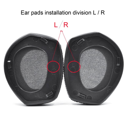 2 PCS Earpad for Sennheiser HDR RS165 RS175 RS185 RS195,Style: Protein Leather Earmuff - Earmuff & Pad by buy2fix | Online Shopping UK | buy2fix