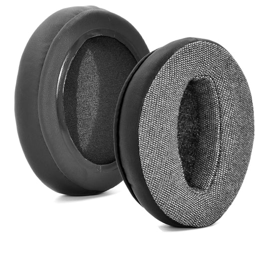 2pcs Sponge Sleeve Ear Cushion For Sennheiser HD4.50BT HD4.40BTNC(PU Leather + Linen Gray) - Earmuff & Pad by buy2fix | Online Shopping UK | buy2fix
