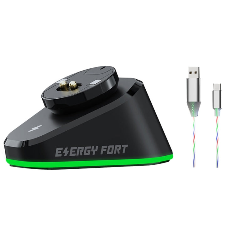 For Logitech G502 / GPW1 / 2 Wireless Mouse Charging Dock Stand Black Stream by buy2fix