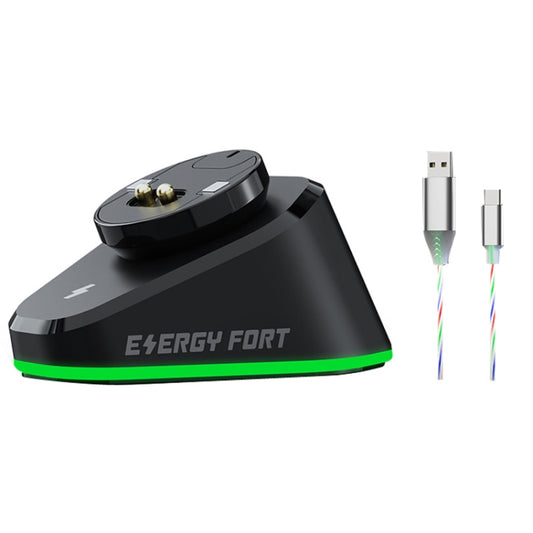 For Logitech G502 / GPW1 / 2 Wireless Mouse Charging Dock Stand Black Stream by buy2fix