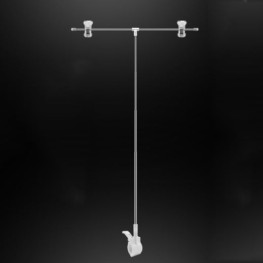 Photography Backdrop Stand Camera Photo Background Props,Style: T-type Clamp  87cm - Support Stands by buy2fix | Online Shopping UK | buy2fix