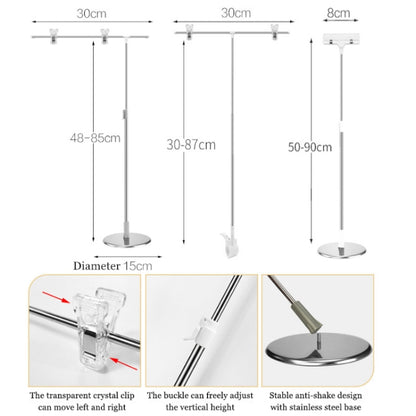 Photography Backdrop Stand Camera Photo Background Props,Style: KT Board - Support Stands by buy2fix | Online Shopping UK | buy2fix