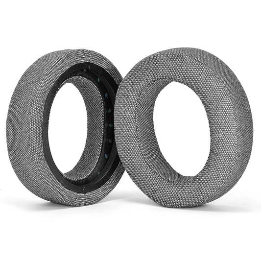 2pcs Earmuffs Earpads  For CORSAIR HS50 Pro HS60 Pro HS70 Pro(Grey Linen Thickened) - Earmuff & Pad by buy2fix | Online Shopping UK | buy2fix