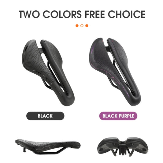 WEST BIKING Hollow Breathable Comfort Bicycle Saddle(Black) - Bicycle Saddle by WEST BIKING | Online Shopping UK | buy2fix