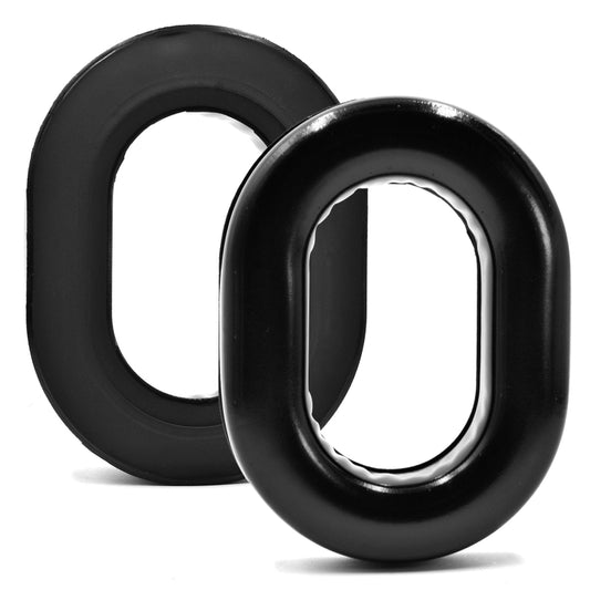 2pcs Sound-Isolating Foam Cover Headphone Cover For David Clark H10(Black Gel) - Earmuff & Pad by buy2fix | Online Shopping UK | buy2fix