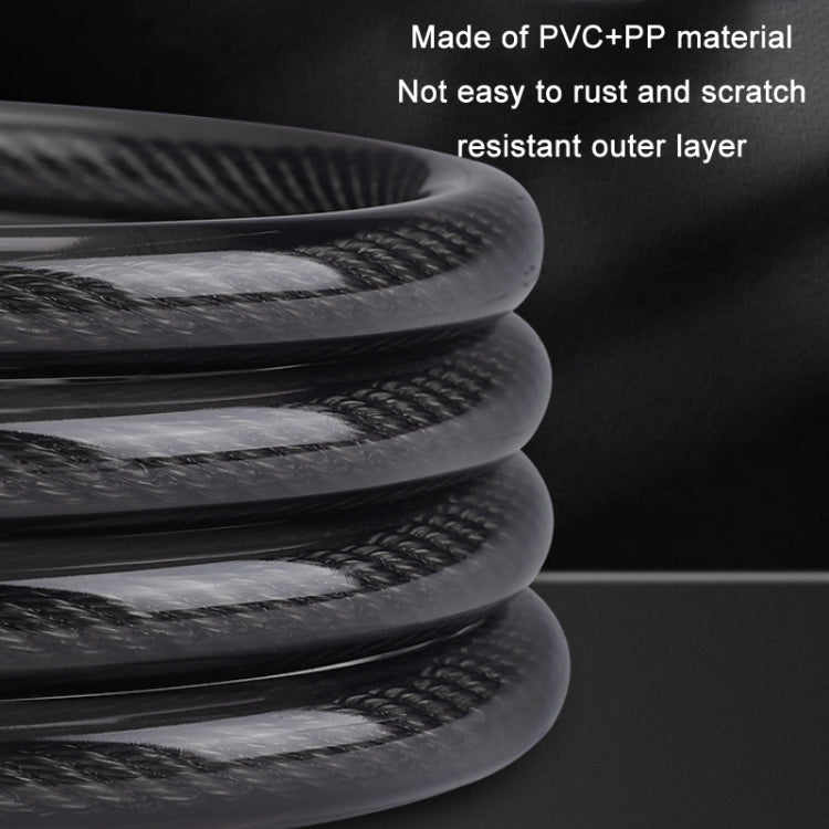 WEST BIKING Bicycle Anti-Theft Cable Combination Lock, Length: 2M by WEST BIKING