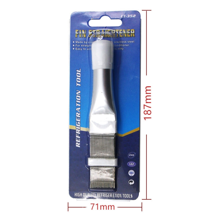 Air Conditioner Fin Cleaning Tool Coil Comb Folding Brush - Air Conditioner Parts by buy2fix | Online Shopping UK | buy2fix