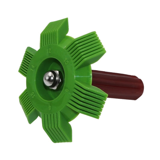2 PCS Air Conditioner Blade Condenser Cleaning Fin Comb Brush(Green) - Air Conditioner Parts by buy2fix | Online Shopping UK | buy2fix