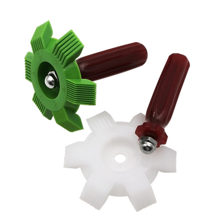 2 PCS Air Conditioner Blade Condenser Cleaning Fin Comb Brush(Green) - Air Conditioner Parts by buy2fix | Online Shopping UK | buy2fix