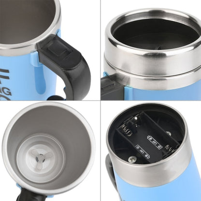 FX-589 400ml 304 Stainless Steel Automatic Stirring Coffee Cup(Yllow) - Stirrer & Squeezer by buy2fix | Online Shopping UK | buy2fix