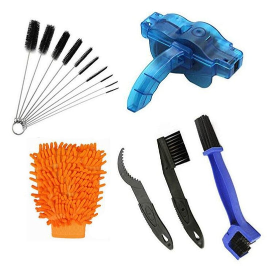 Bike Chain Washer Cleaner Kit Maintenance Tool,Specification: 6 In 1  Chain Washer - Maintenance tools by buy2fix | Online Shopping UK | buy2fix