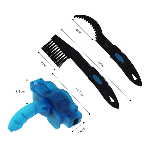 Bike Chain Washer Cleaner Kit Maintenance Tool,Specification: 10 In 1 - Maintenance tools by buy2fix | Online Shopping UK | buy2fix