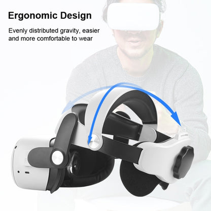 MQ2 Elite Edition Interchangeable Adjustable Head Strap  for Meta Quest 2 - VR Accessories by buy2fix | Online Shopping UK | buy2fix