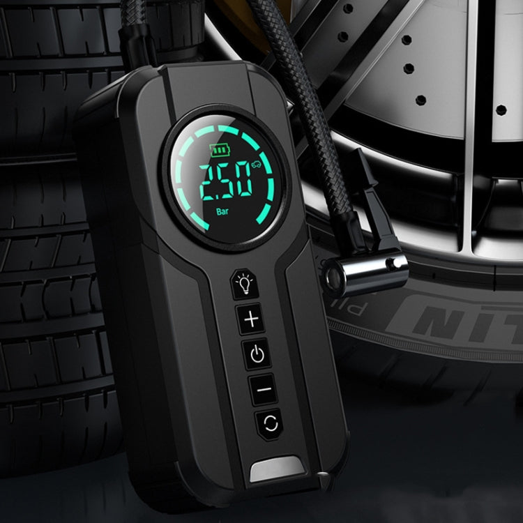 YX1819 Car Wired Portable Air Pump Electric Vehicle Tire High Power Inflator(Black) by buy2fix