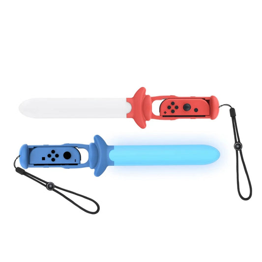 DOBE TNS-2109 Left and Right Handle Somatosensory Luminous Sword for Nintendo Switch(Red) - Gamepads by DOBE | Online Shopping UK | buy2fix