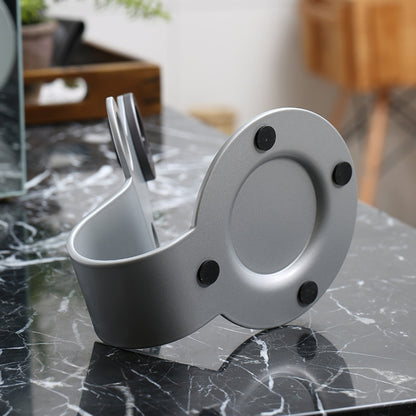 Punch Free Standing Hair Dryer Stand For Dyson 002 Silver - Hair Dryers & Accessories by buy2fix | Online Shopping UK | buy2fix