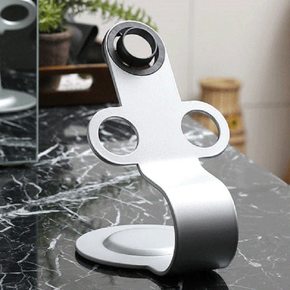 Punch Free Standing Hair Dryer Stand For Dyson 002 Silver - Hair Dryers & Accessories by buy2fix | Online Shopping UK | buy2fix