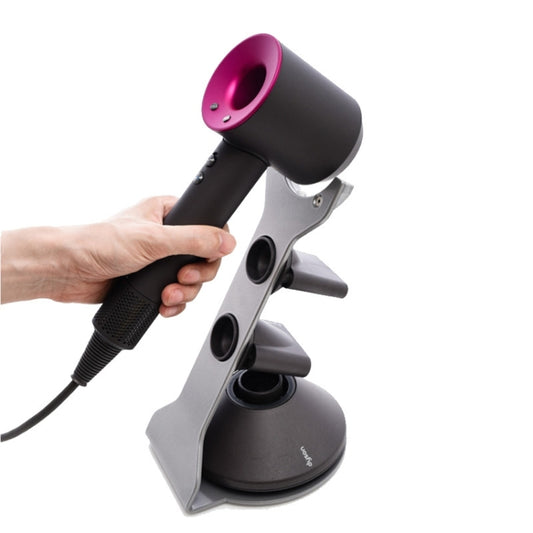 Punch Free Standing Hair Dryer Stand For Dyson 003 Silver - Hair Dryers & Accessories by buy2fix | Online Shopping UK | buy2fix