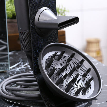 Punch Free Standing Hair Dryer Stand For Dyson 004 Black - Hair Dryers & Accessories by buy2fix | Online Shopping UK | buy2fix