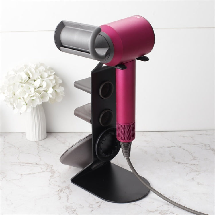 Punch Free Standing Hair Dryer Stand For Dyson 004 Black - Hair Dryers & Accessories by buy2fix | Online Shopping UK | buy2fix